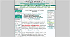 Desktop Screenshot of cf-ezcart.com